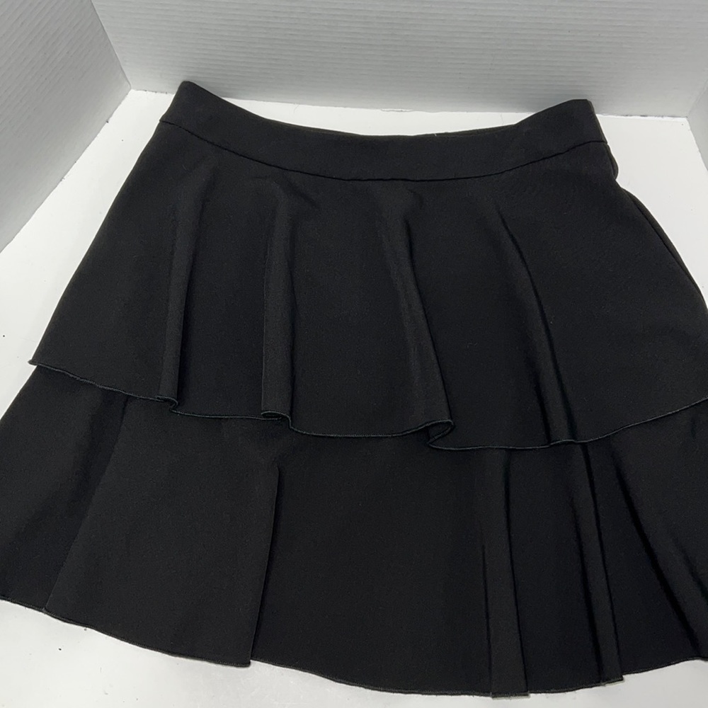 NWT Aqua Two Tiered Circle Skirt Size Large